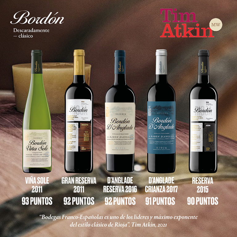 6 Vinos Bordón Puntuados Por Tim Atkin Por Encima De Los 90 Puntos